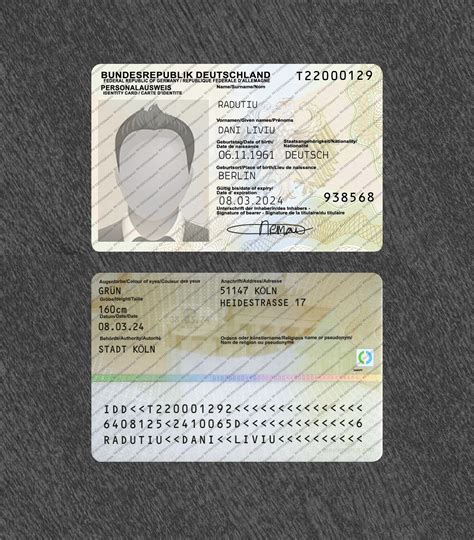 german id card rfid|german id card wikipedia.